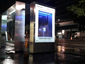 Samsung Cria Ação Com Relógio D´água Na Avenida Paulista